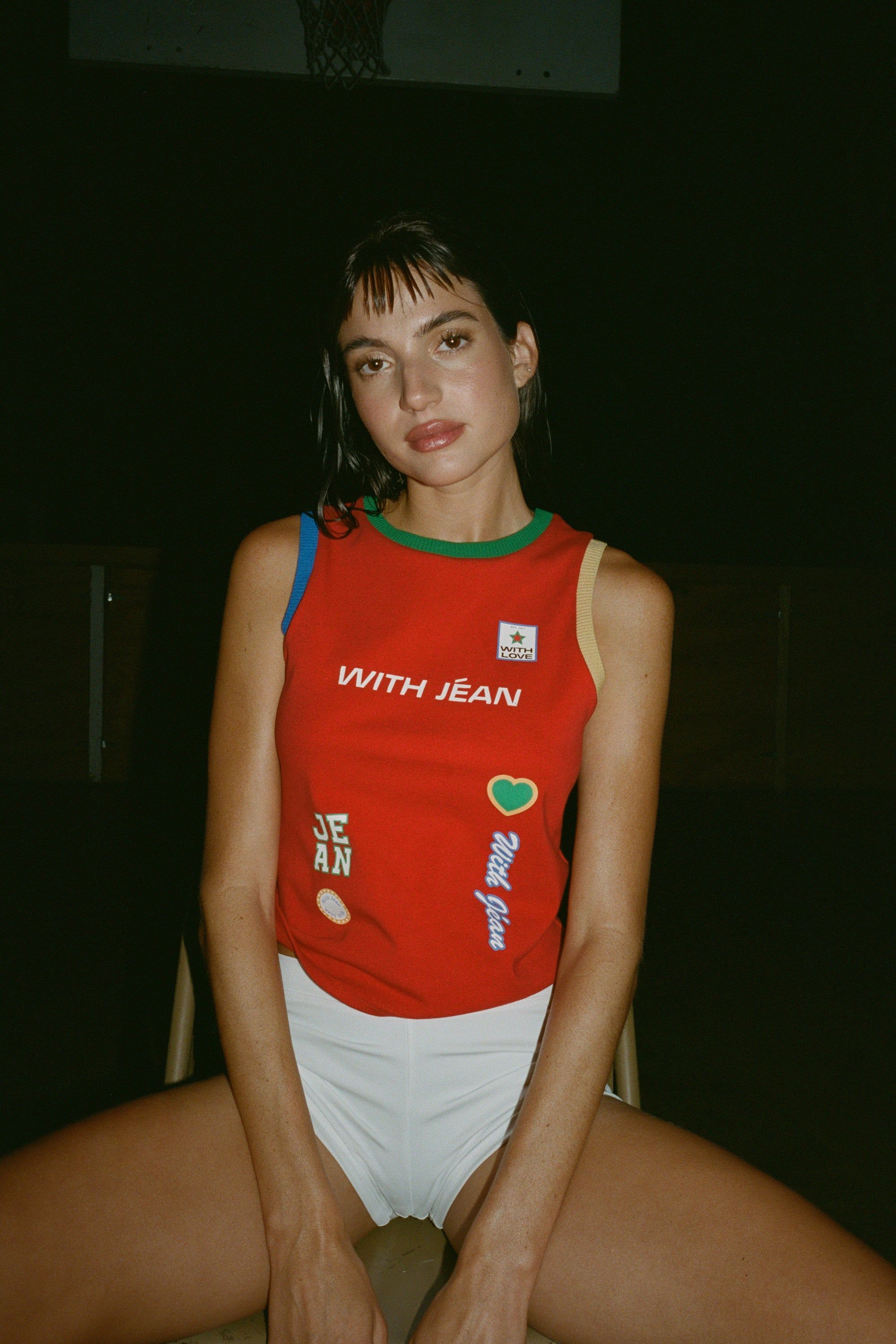 A-League Tank | Red sold by With Jean product image thumbnail 2