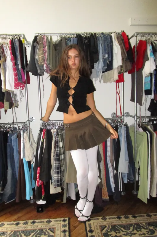 Jade Skirt | Khaki sold by With Jean