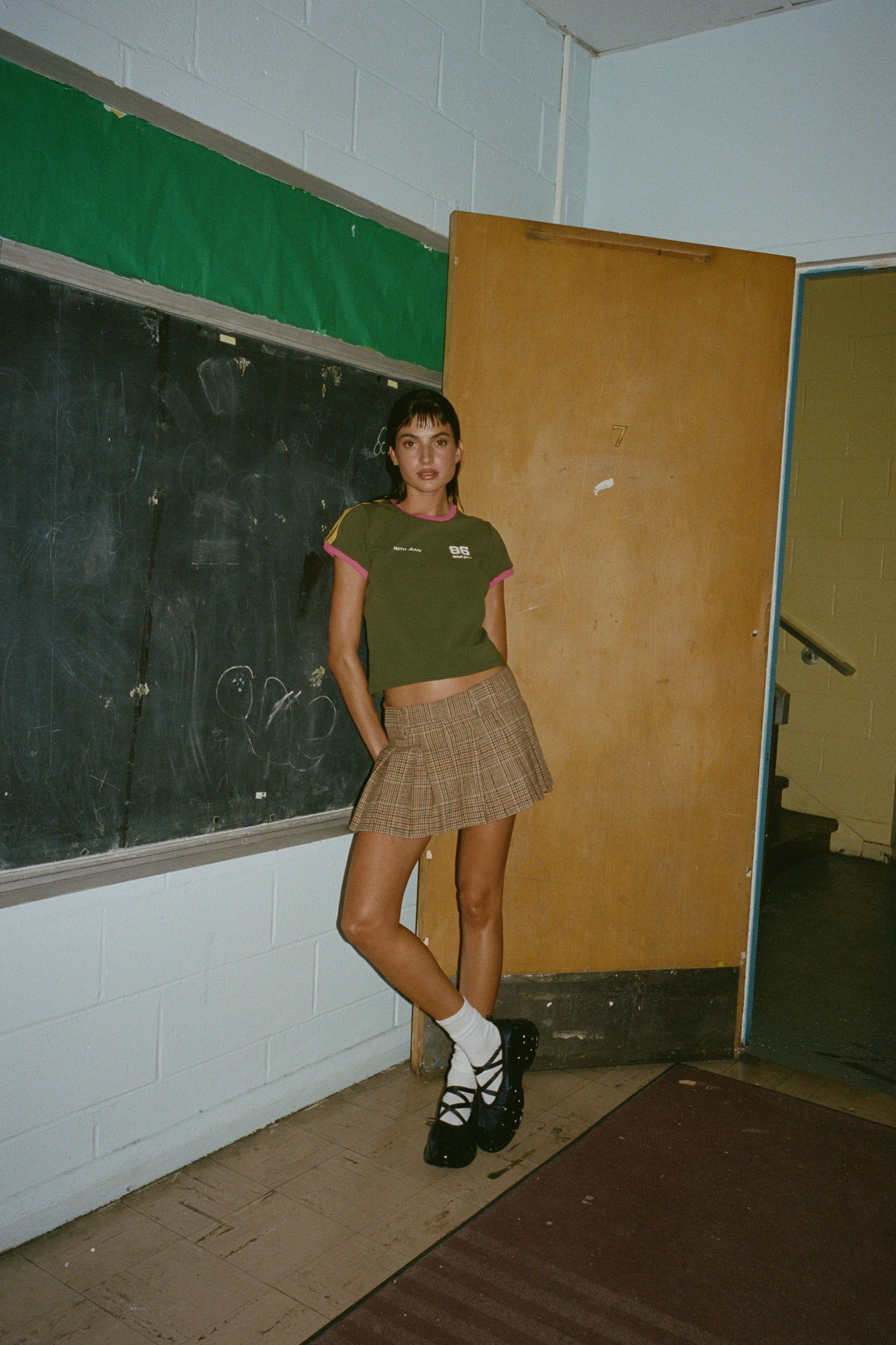 Champions Tee | Khaki sold by With Jean product image thumbnail 3