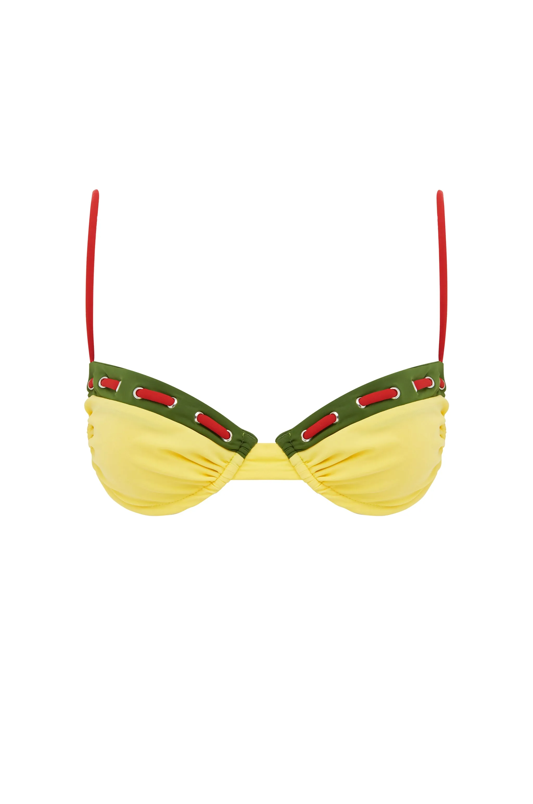 Jeanie Bikini Top | Yellow sold by With Jean product image thumbnail 5