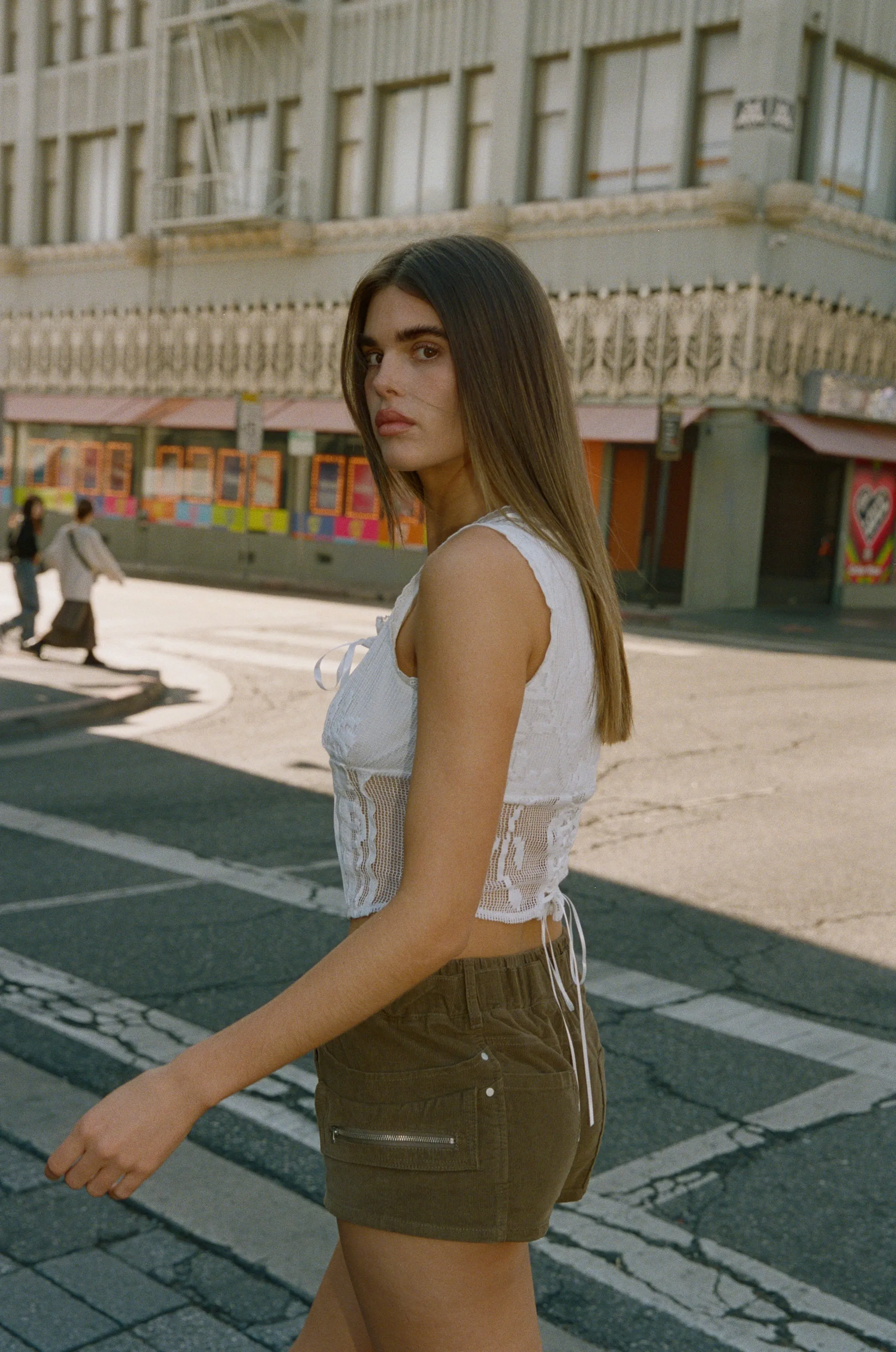 Billi Shorts | Olive sold by With Jean product image thumbnail 4