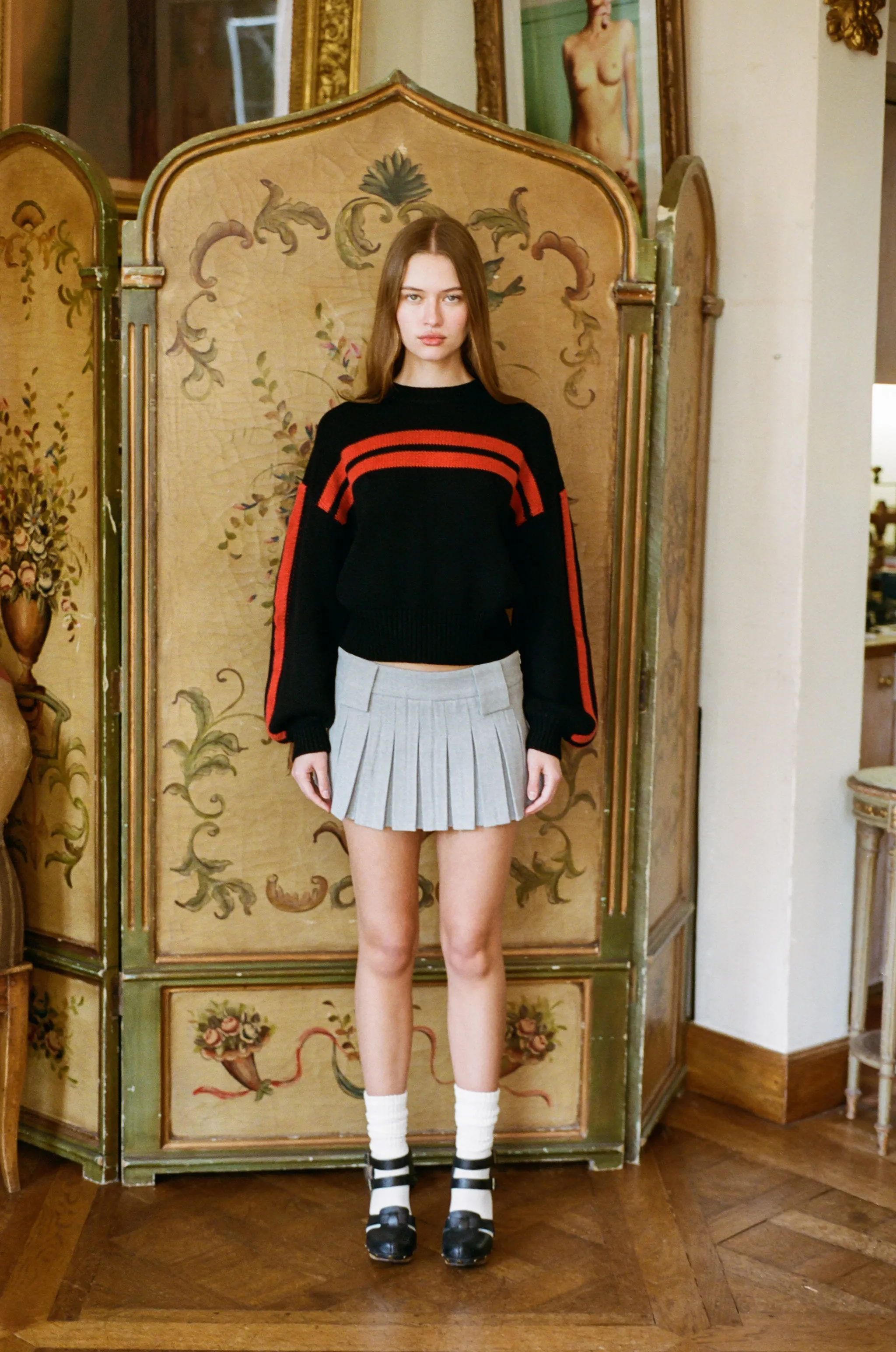 Olivia Sweater | Black / Red sold by With Jean product image thumbnail 5