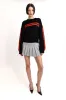 Olivia Sweater | Black / Red sold by With Jean
