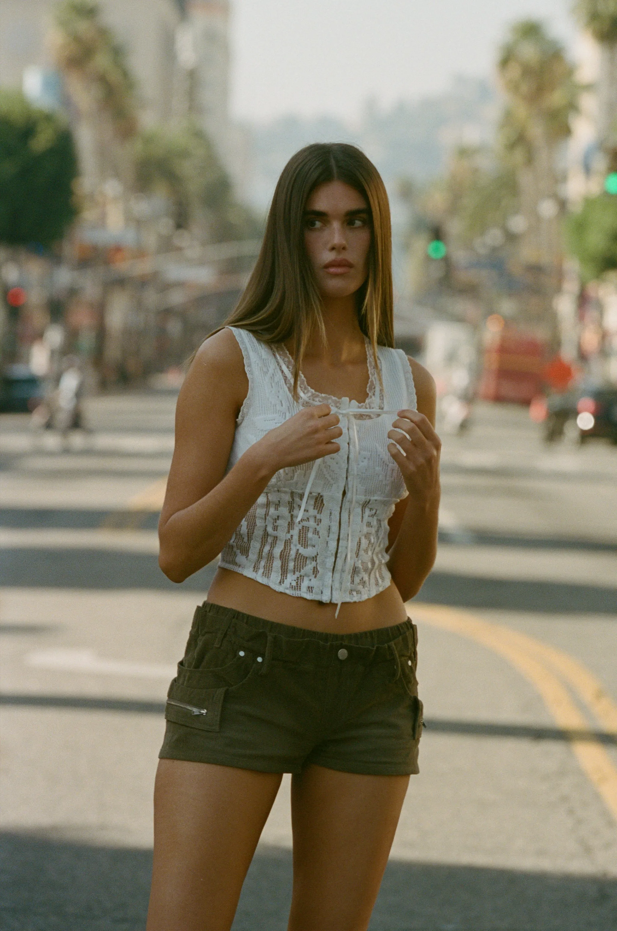 Billi Shorts | Olive sold by With Jean product image thumbnail 5