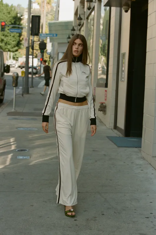 Bianca Track Pant | Cream sold by With Jean