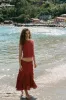 Maeve Midi Skirt | Red sold by With Jean