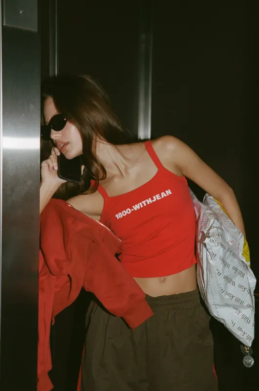1800 Tank | Red sold by With Jean
