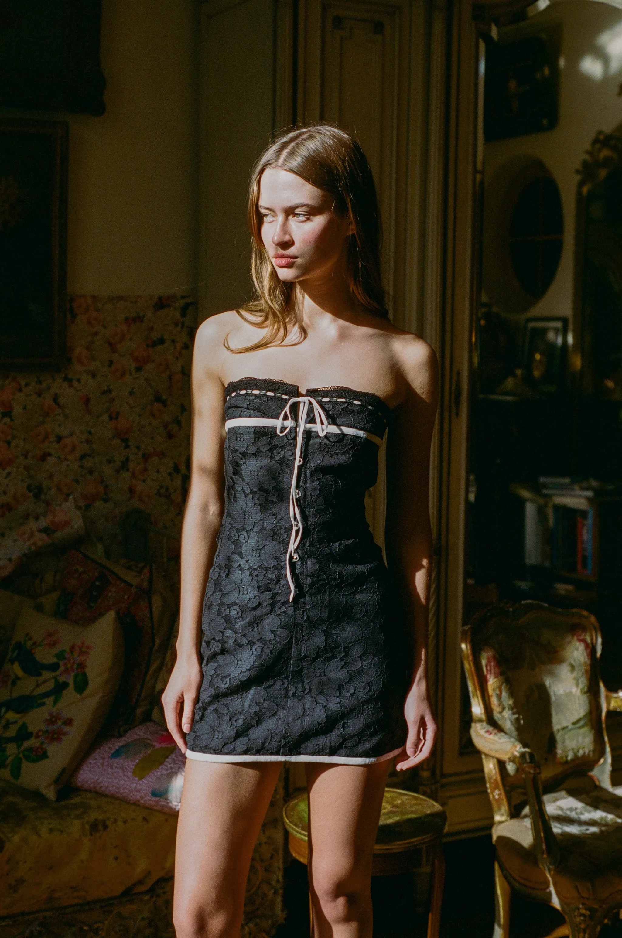 Sabrin Dress | Black sold by With Jean