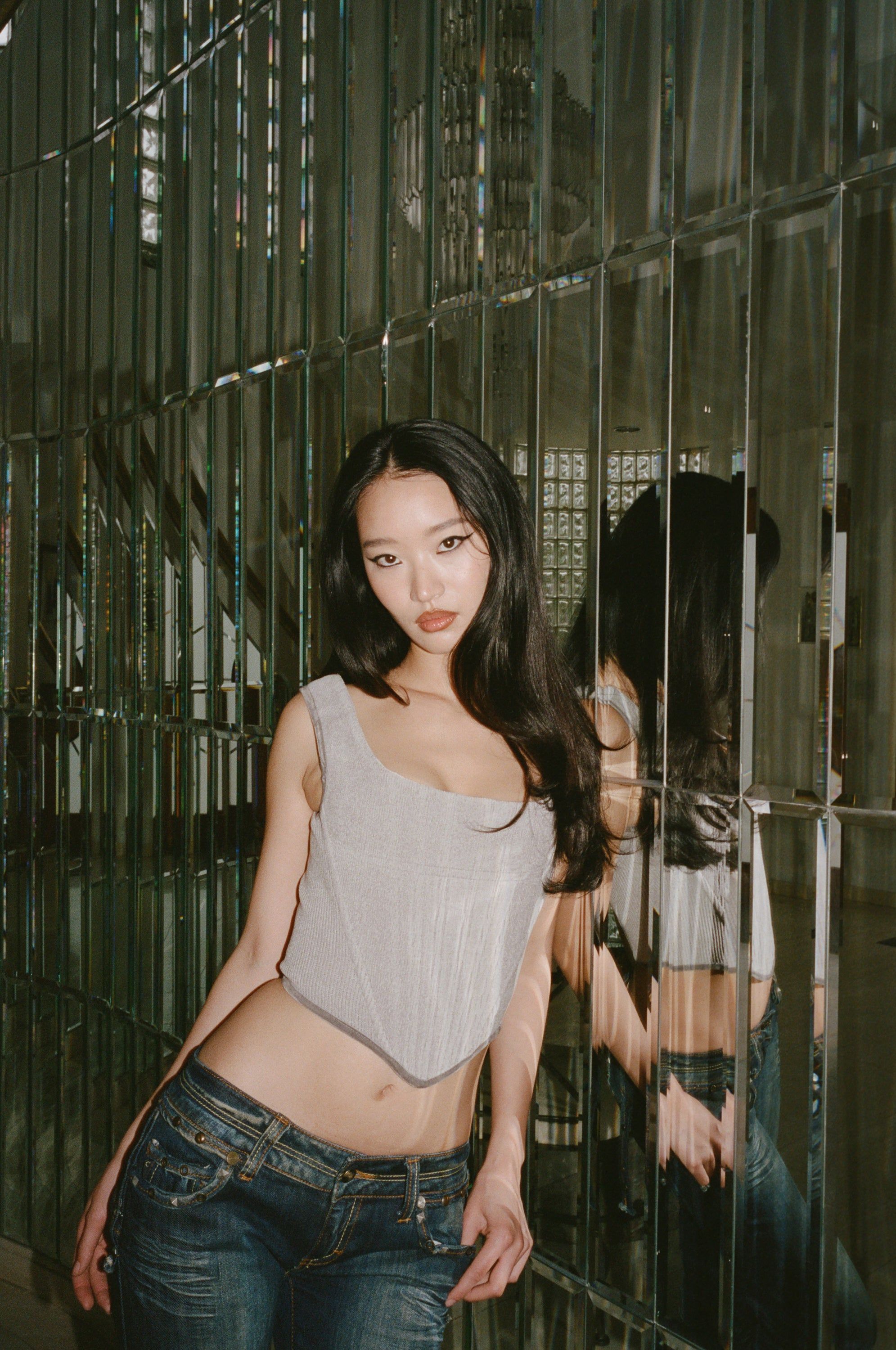 June Corset Top | Grey sold by With Jean product image thumbnail 3