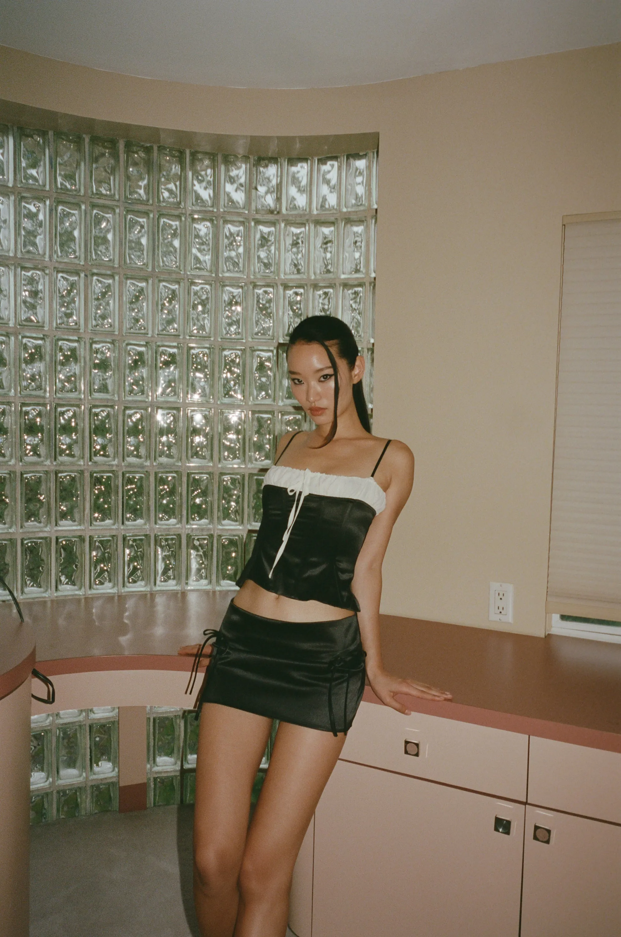 Serena Mini Skirt | Black sold by With Jean product image thumbnail 4