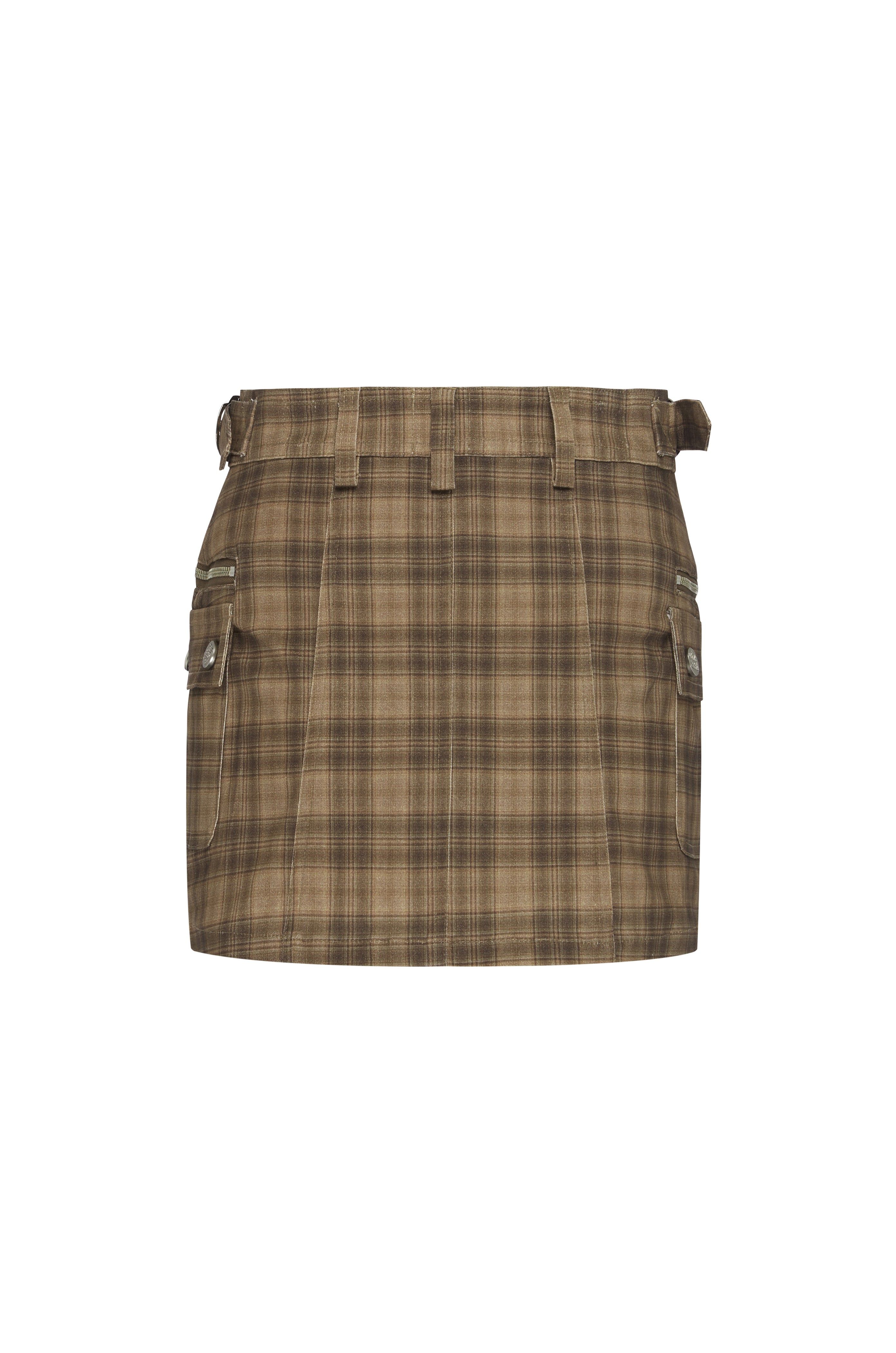 Hunter Mini Skirt | Plaid sold by With Jean product image thumbnail 8