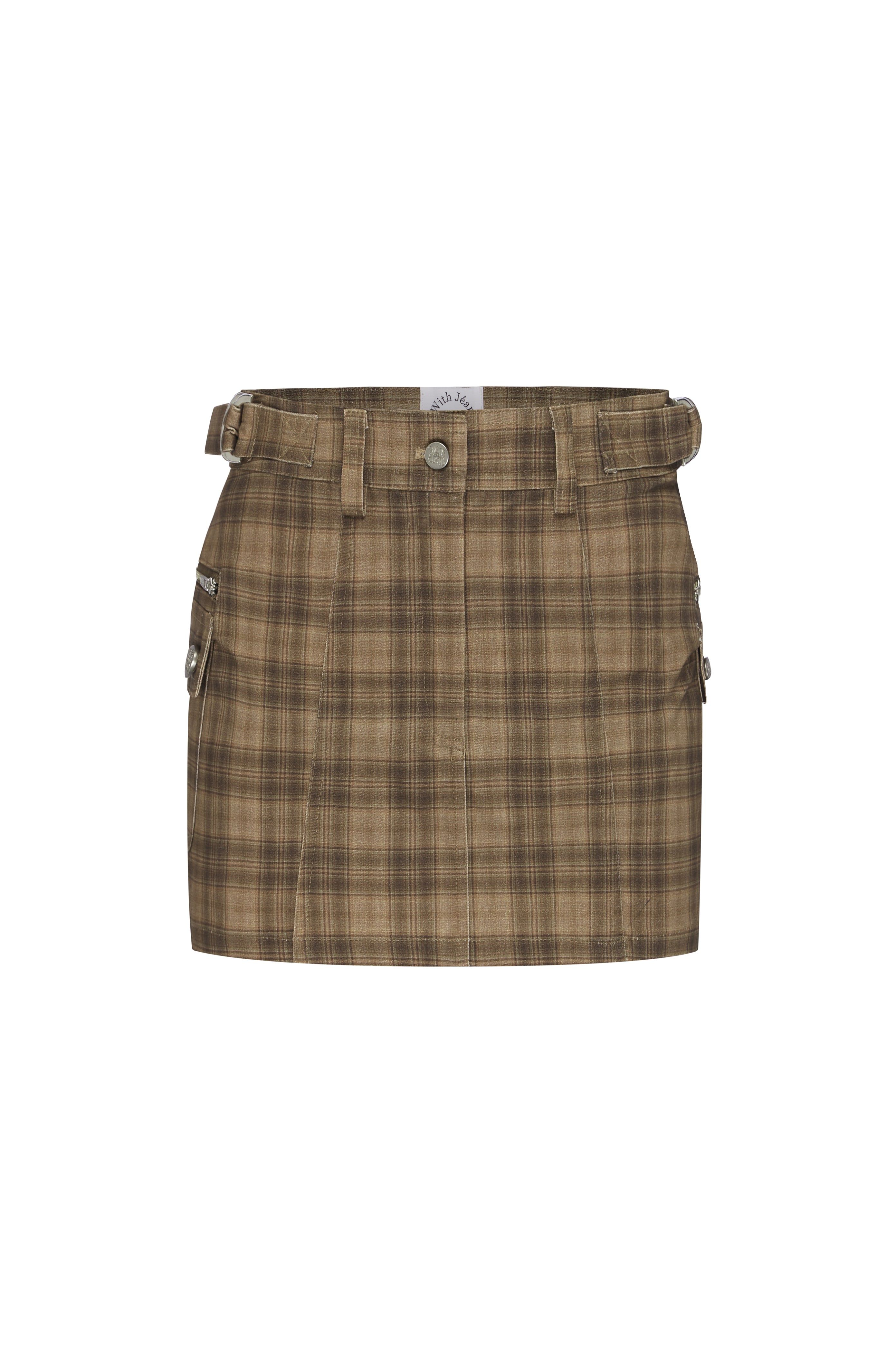 Hunter Mini Skirt | Plaid sold by With Jean product image thumbnail 7
