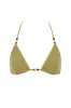 Maya Bikini Top | Olive sold by With Jean