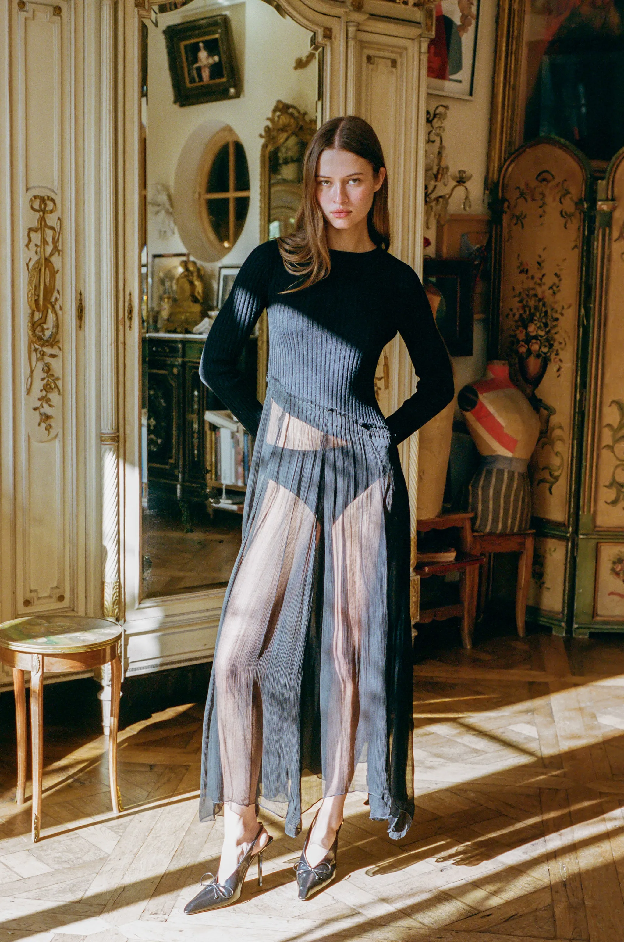 Julia Midi Dress | Black sold by With Jean