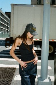 Ok Fine Cap | Washed Black sold by With Jean