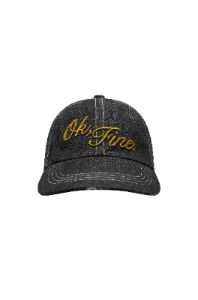 Ok Fine Cap | Washed Black sold by With Jean