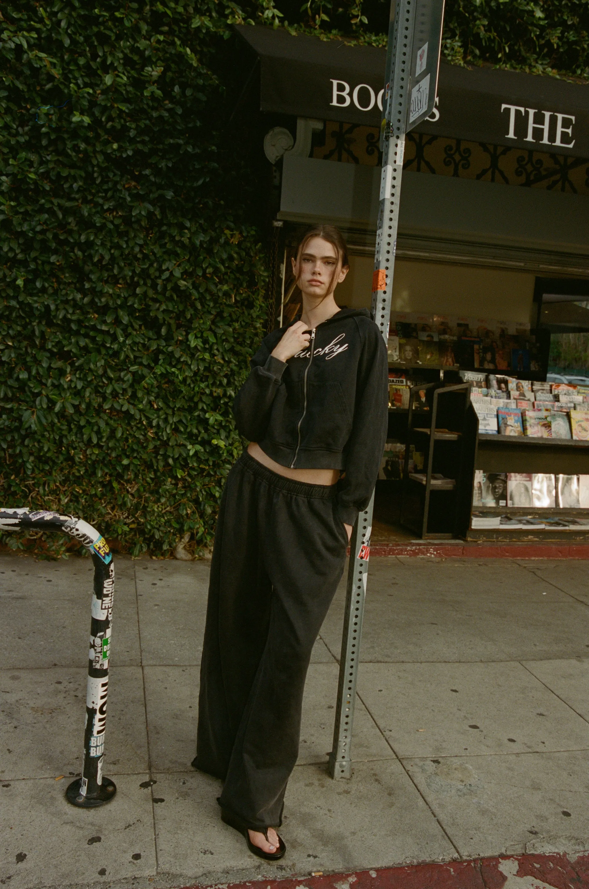 Lucky Track Pant | Washed Grey sold by With Jean product image thumbnail 2