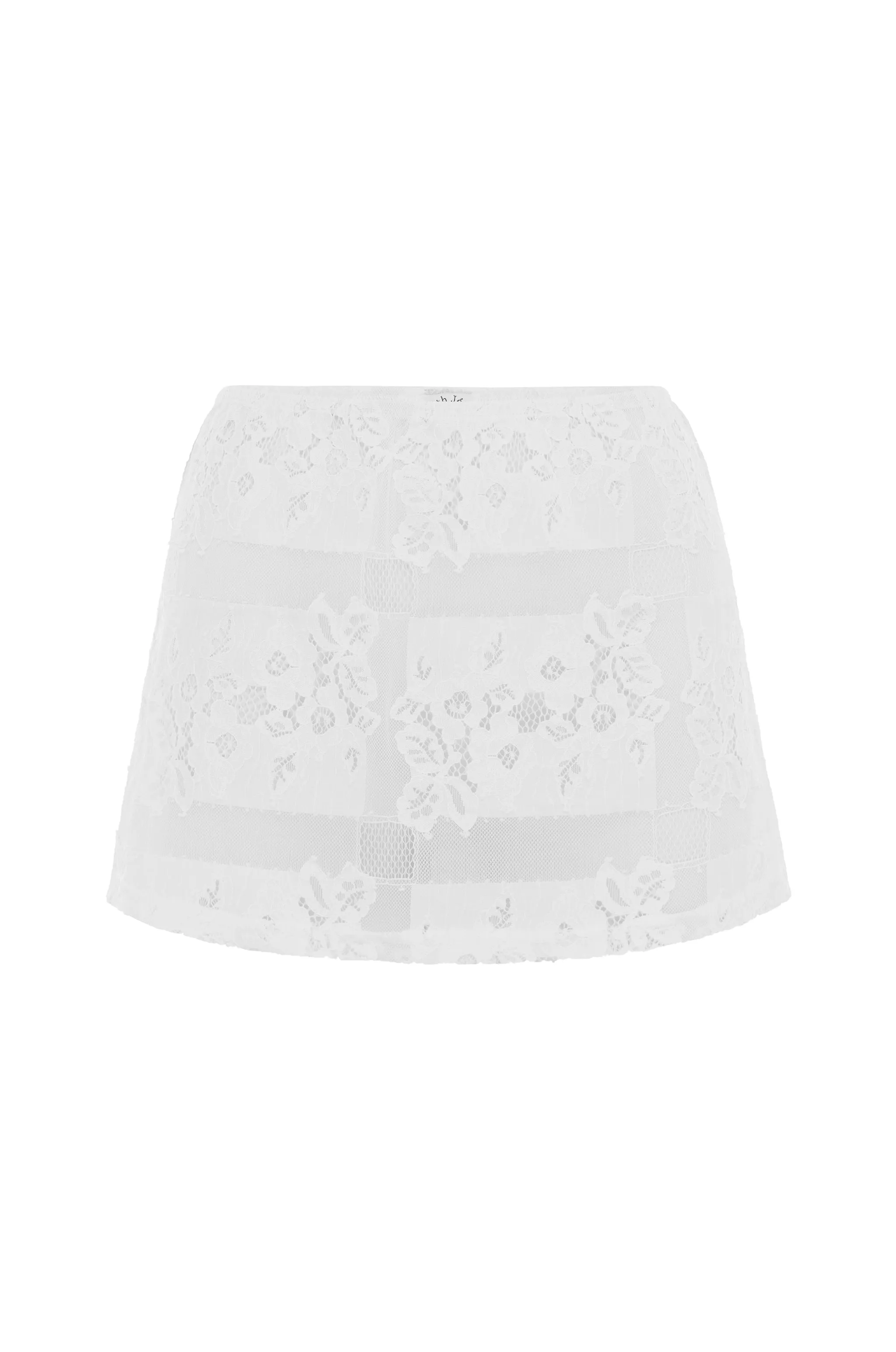 Simi Mini Skirt | White sold by With Jean product image thumbnail 5