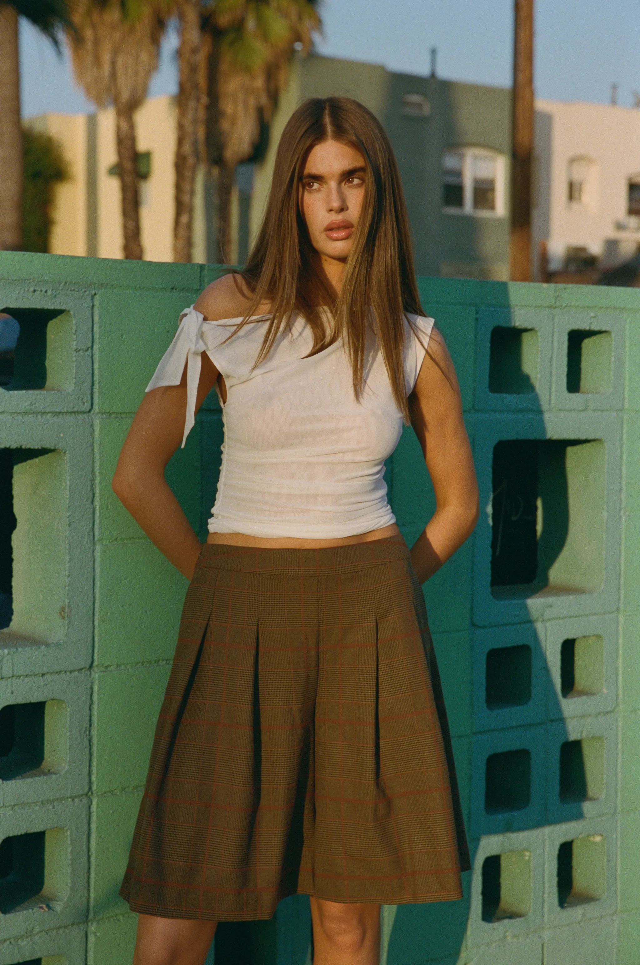 Dalia Top | White sold by With Jean