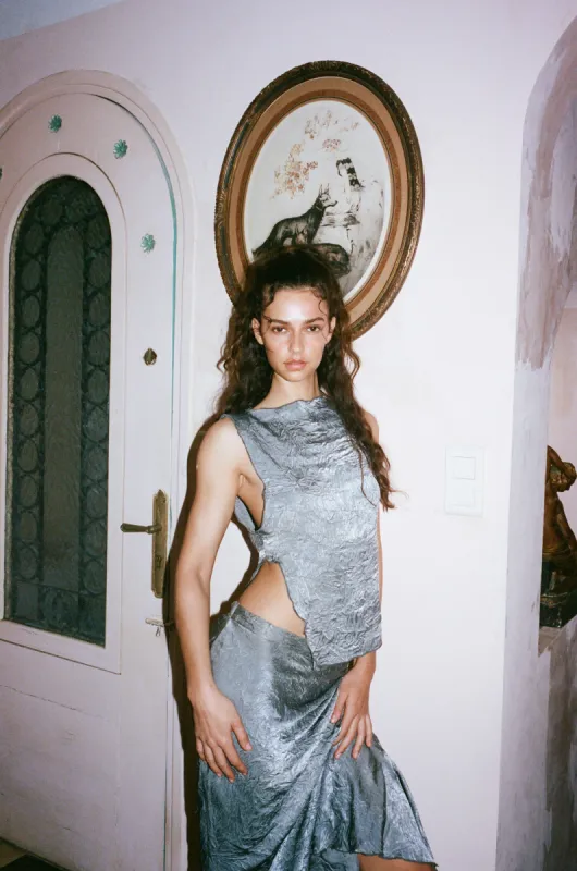 Aria Top | Grey sold by With Jean