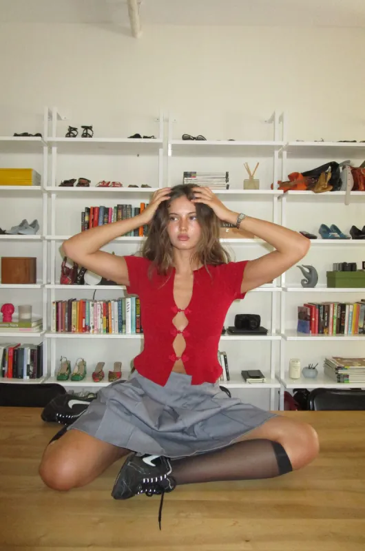 Ruby Top | Red sold by With Jean
