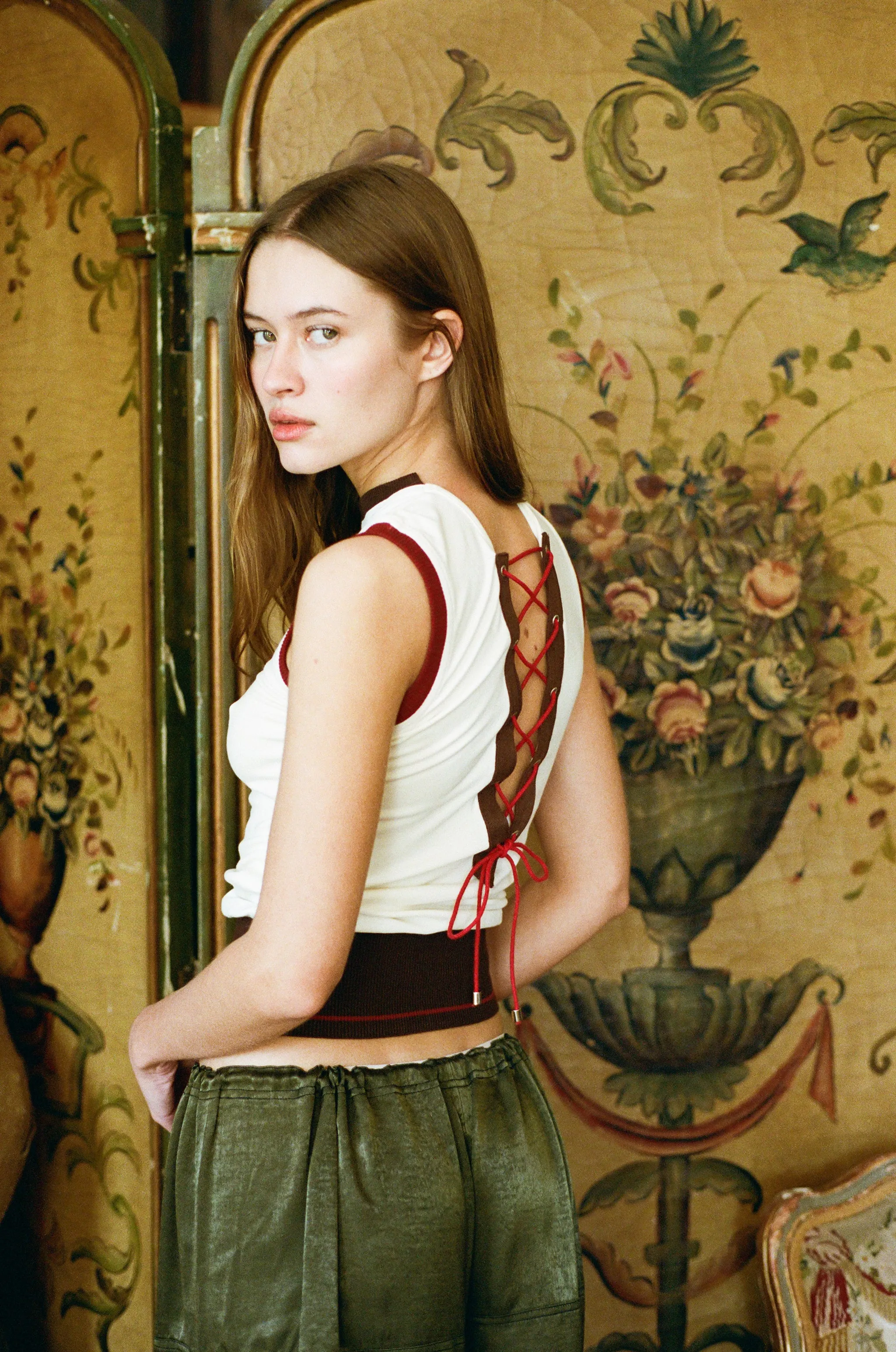 Lucian Top | Cream sold by With Jean product image thumbnail 3