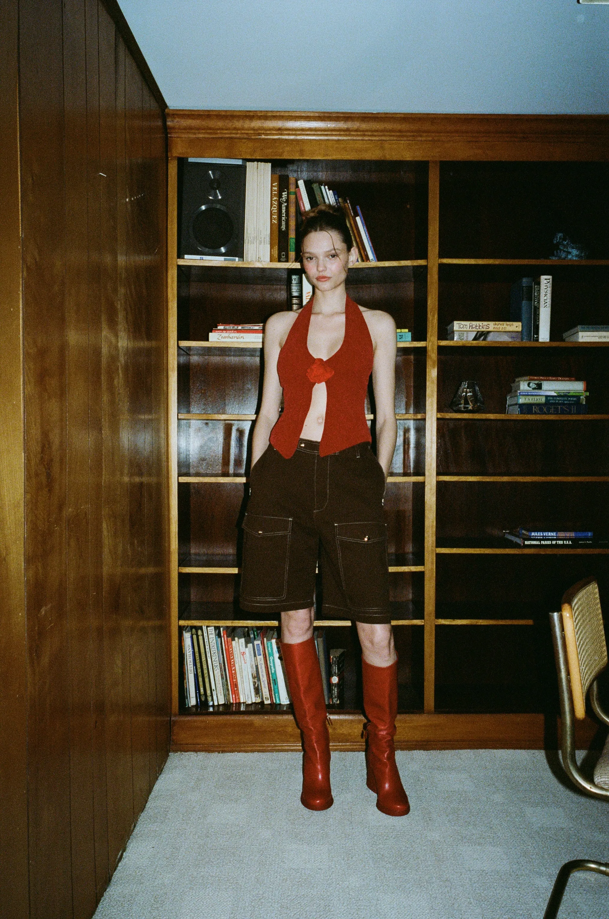 Rose Top | Red sold by With Jean product image thumbnail 5