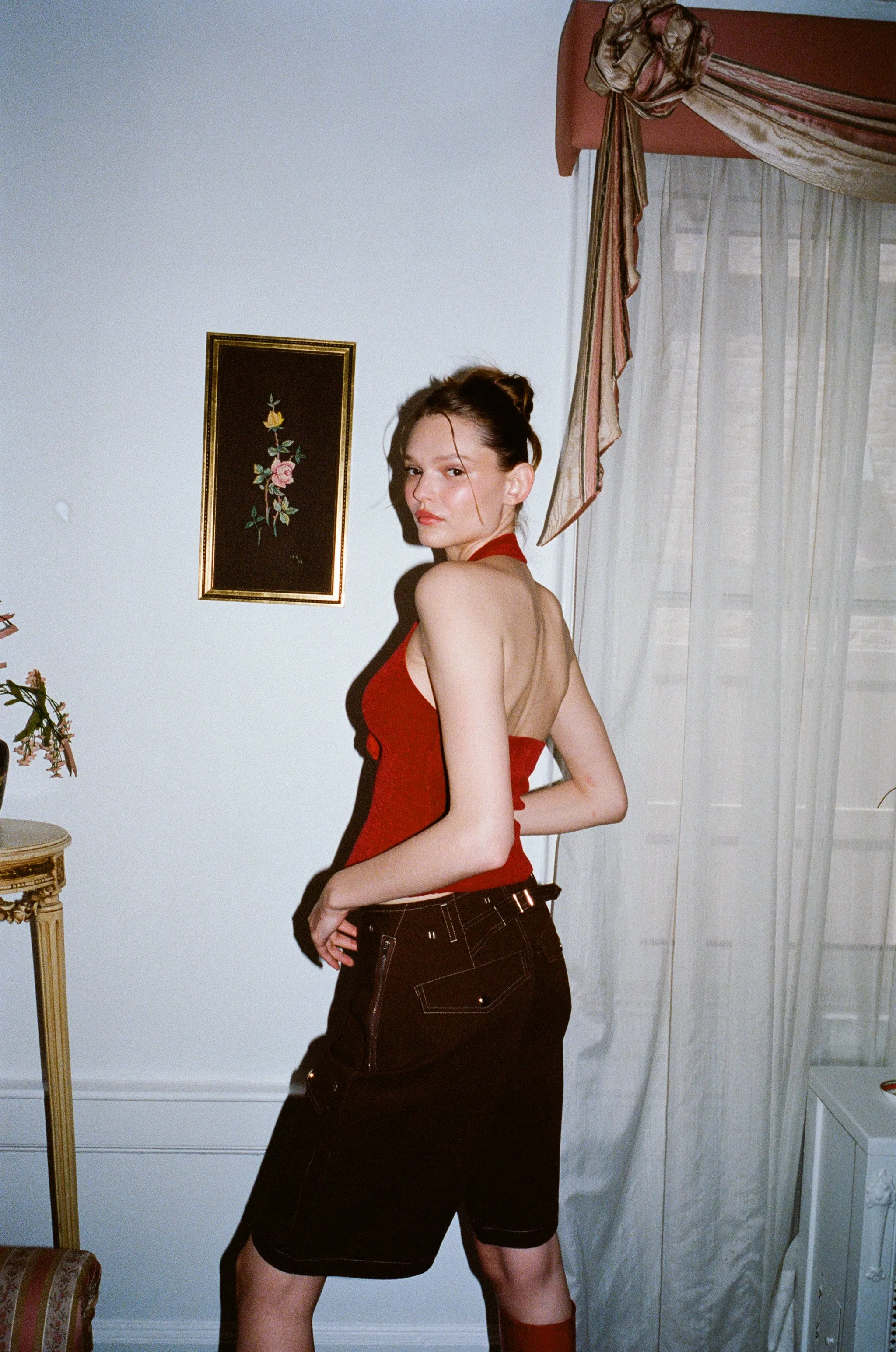 Rose Top | Red sold by With Jean product image thumbnail 3