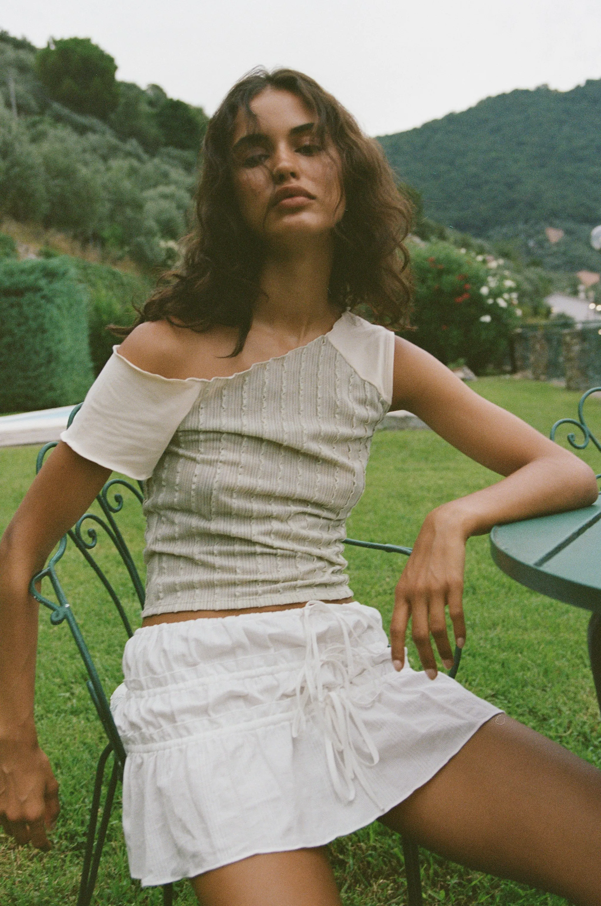 Sadie Skirt | White sold by With Jean product image thumbnail 2