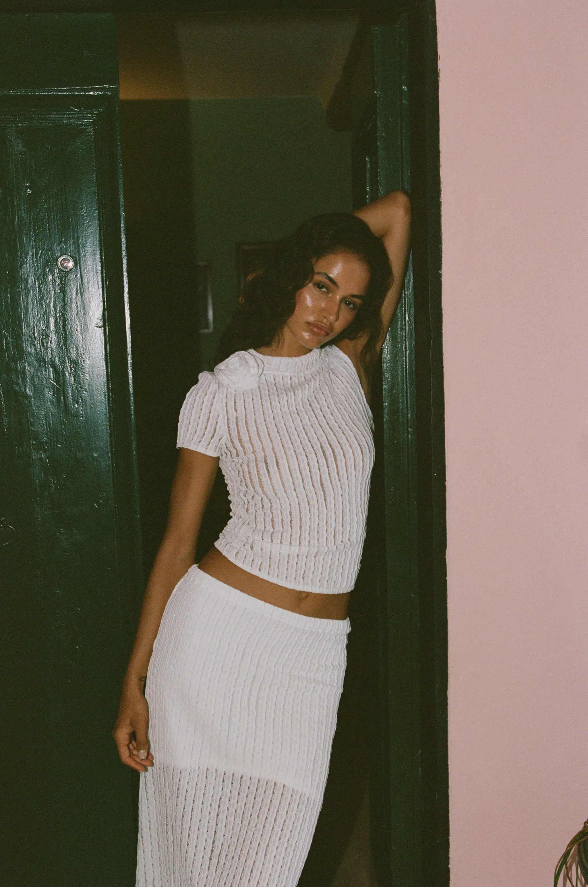 Loulou Top | White sold by With Jean product image thumbnail 2