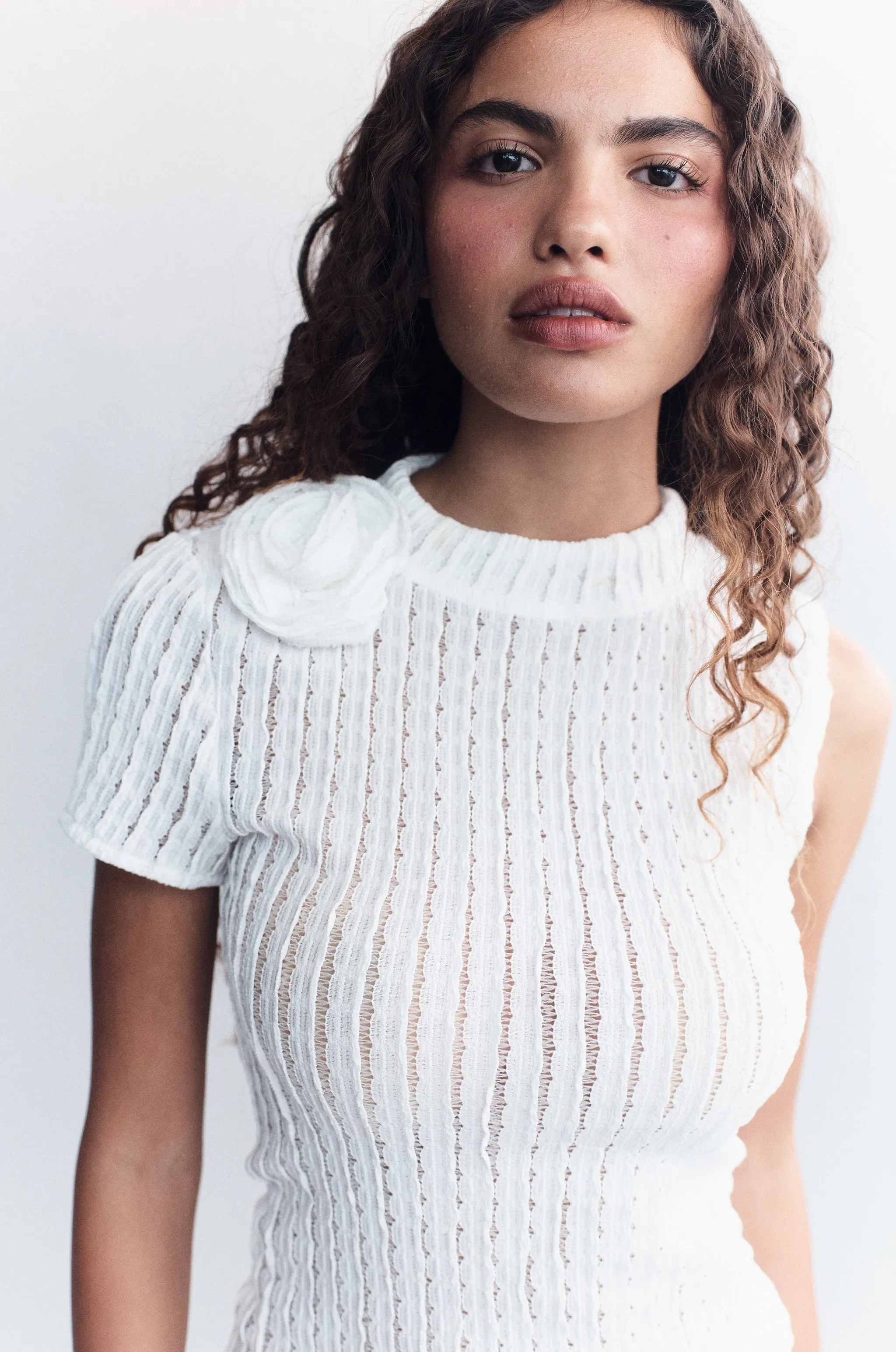 Loulou Top | White sold by With Jean product image thumbnail 3