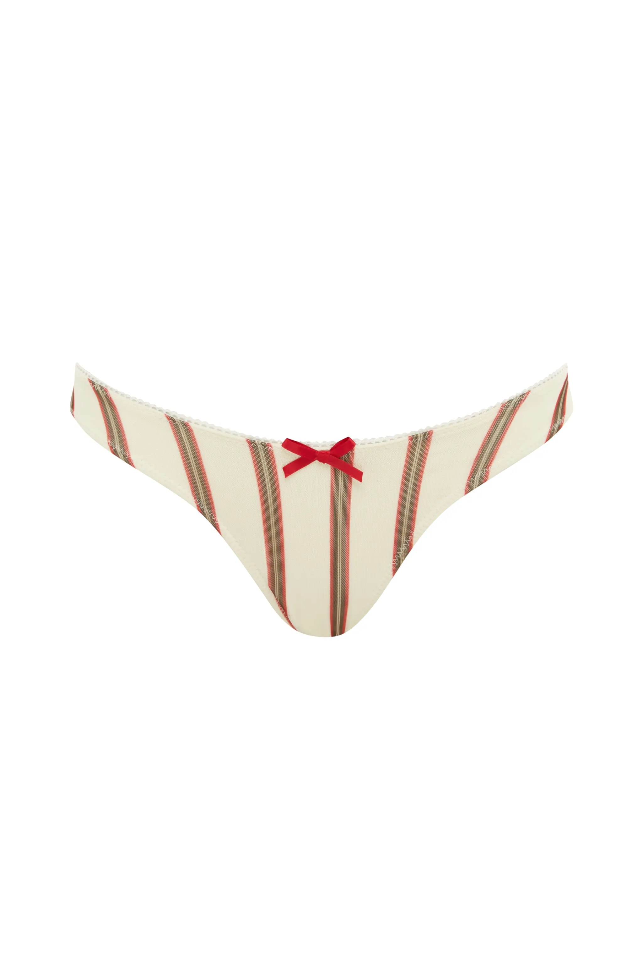 Jeanie Bikini Bottom | Cream Stripe sold by With Jean product image thumbnail 5