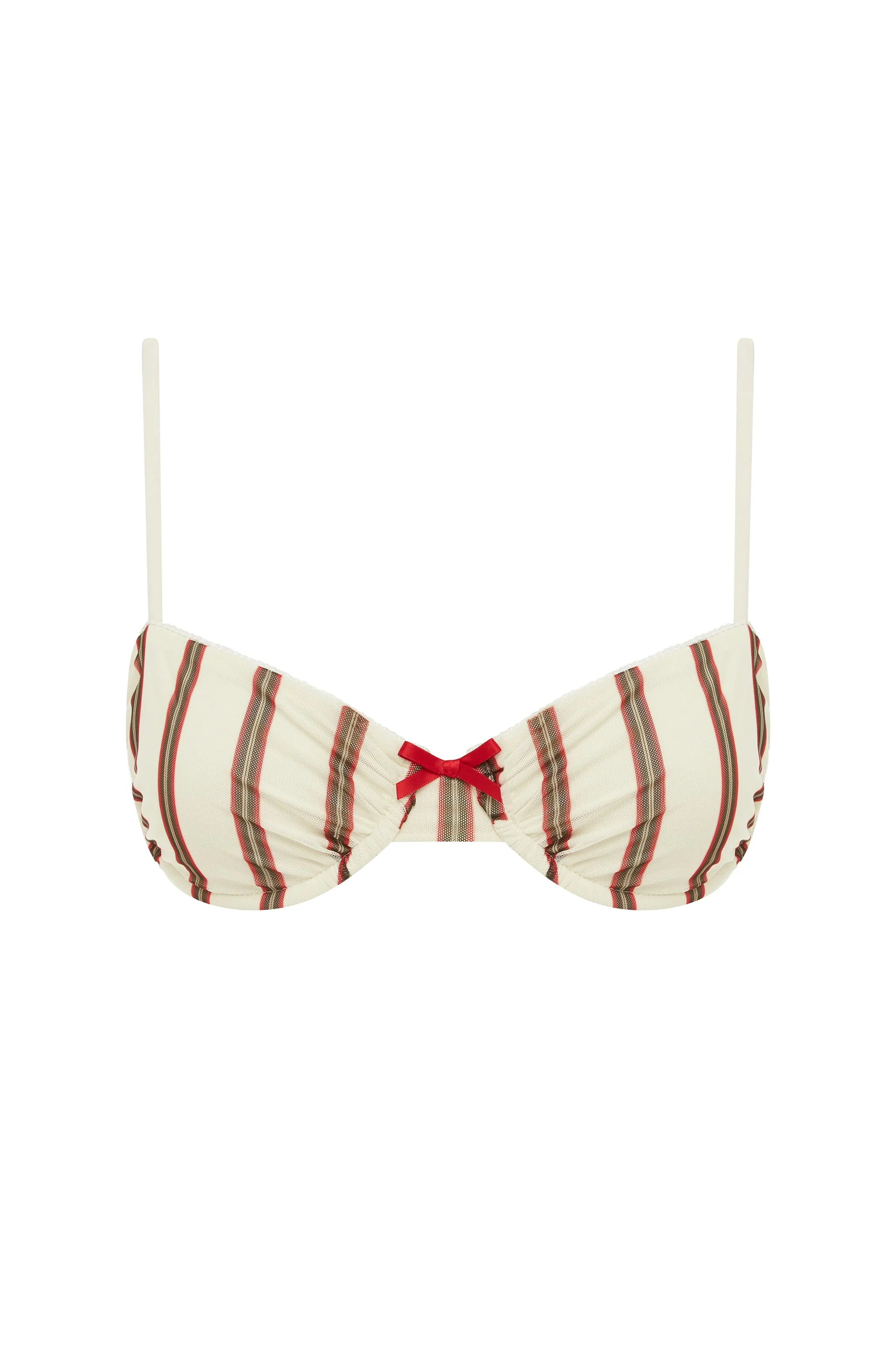 Jeanie Bikini Top | Cream Stripe sold by With Jean product image thumbnail 5