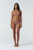 Juni Bikini Top | Pink Stripe sold by With Jean
