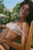 Lottie Bikini Top | Cream Polka Dot sold by With Jean