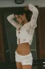 Dom Shorts | White Lace sold by With Jean