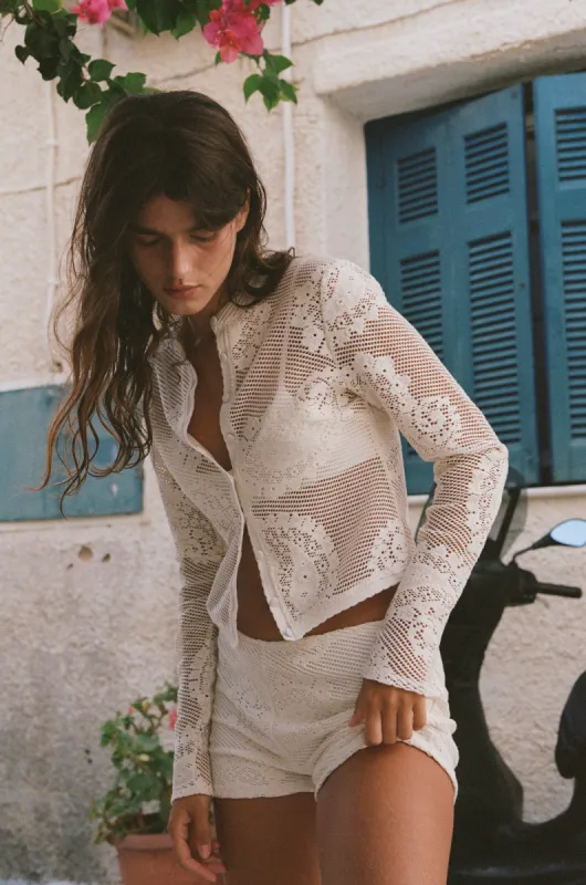 Dom Top | White Lace made by With Jean