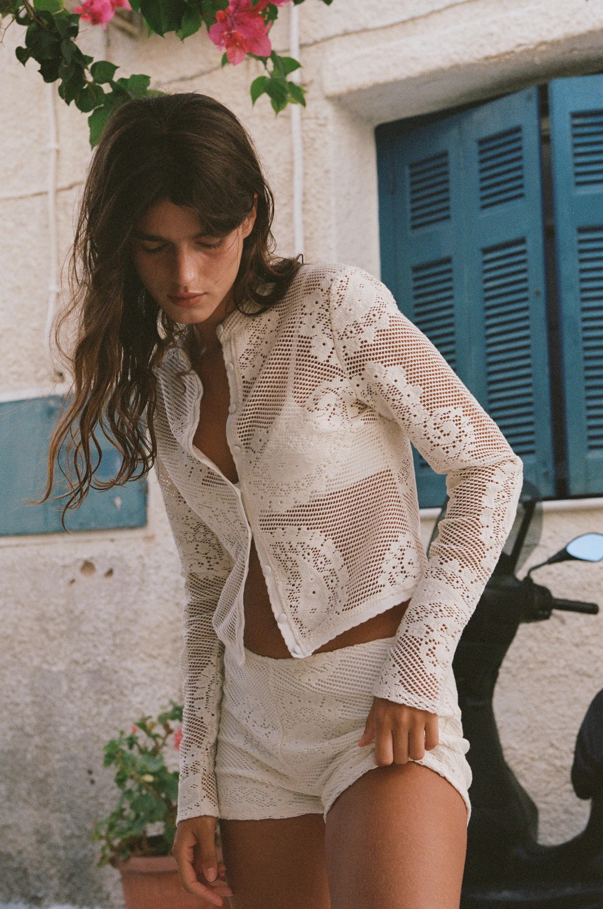 Dom Top | White Lace sold by With Jean