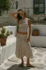 Maeve Midi Skirt | Stripe sold by With Jean