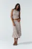 Maeve Midi Skirt | Stripe sold by With Jean