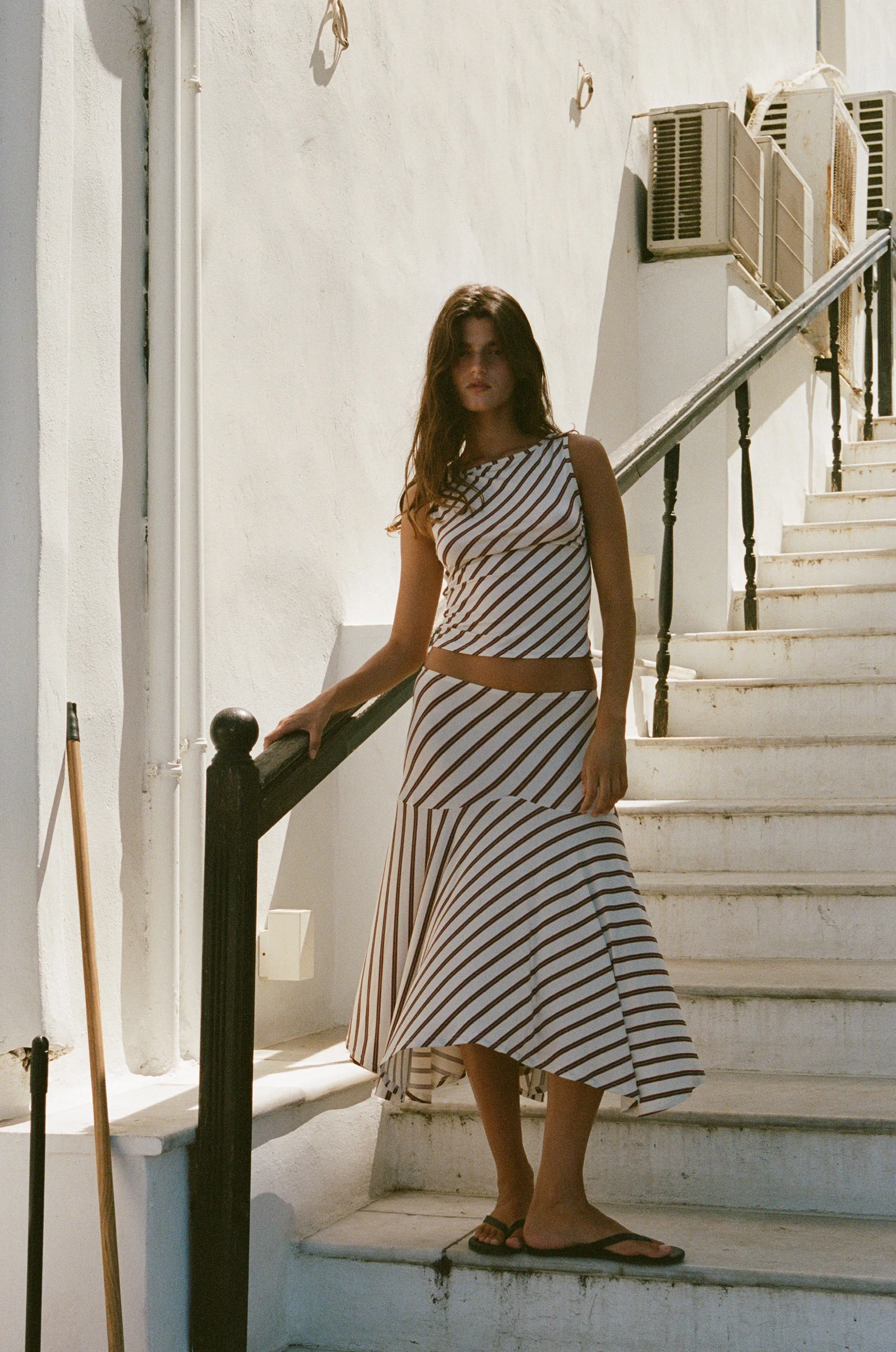 Maeve Top | Stripe sold by With Jean