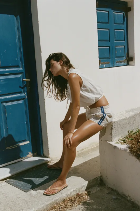 Romeo Shorts | Cream sold by With Jean