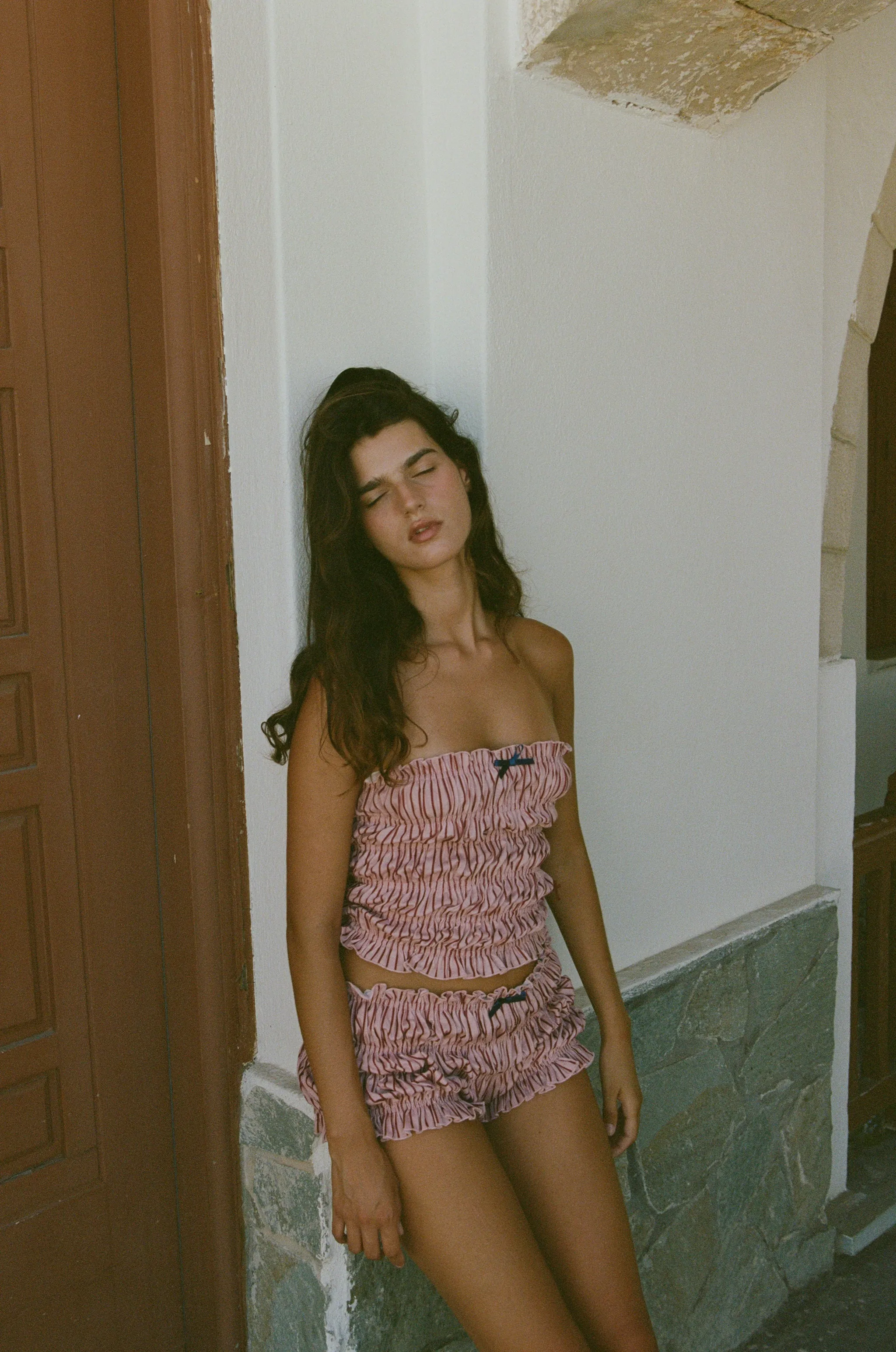 Bea Top | Pink Stripe sold by With Jean product image thumbnail 5