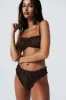 Lottie Bikini Top | Brown sold by With Jean