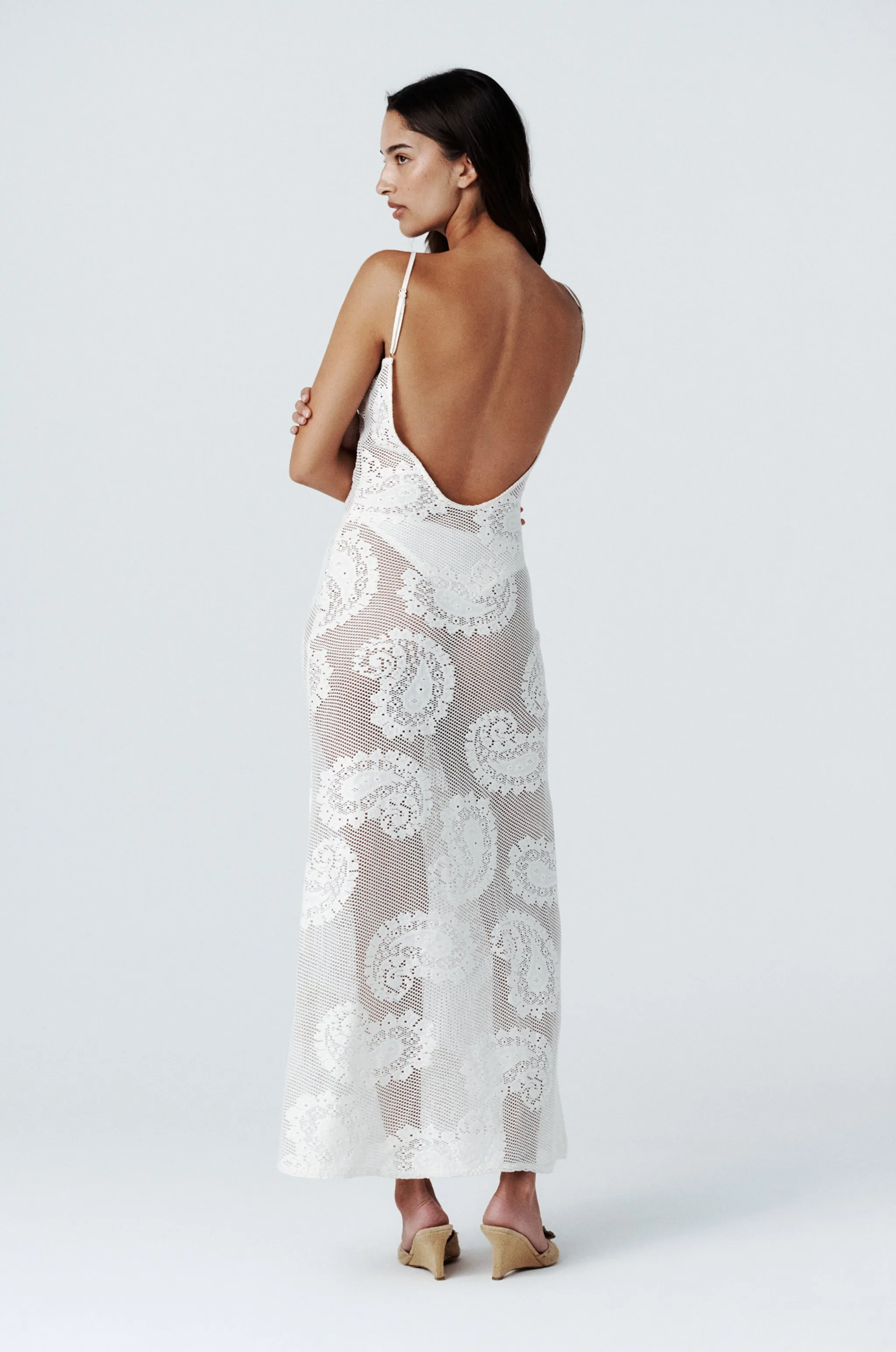 Liv Dress | White Lace sold by With Jean product image thumbnail 4