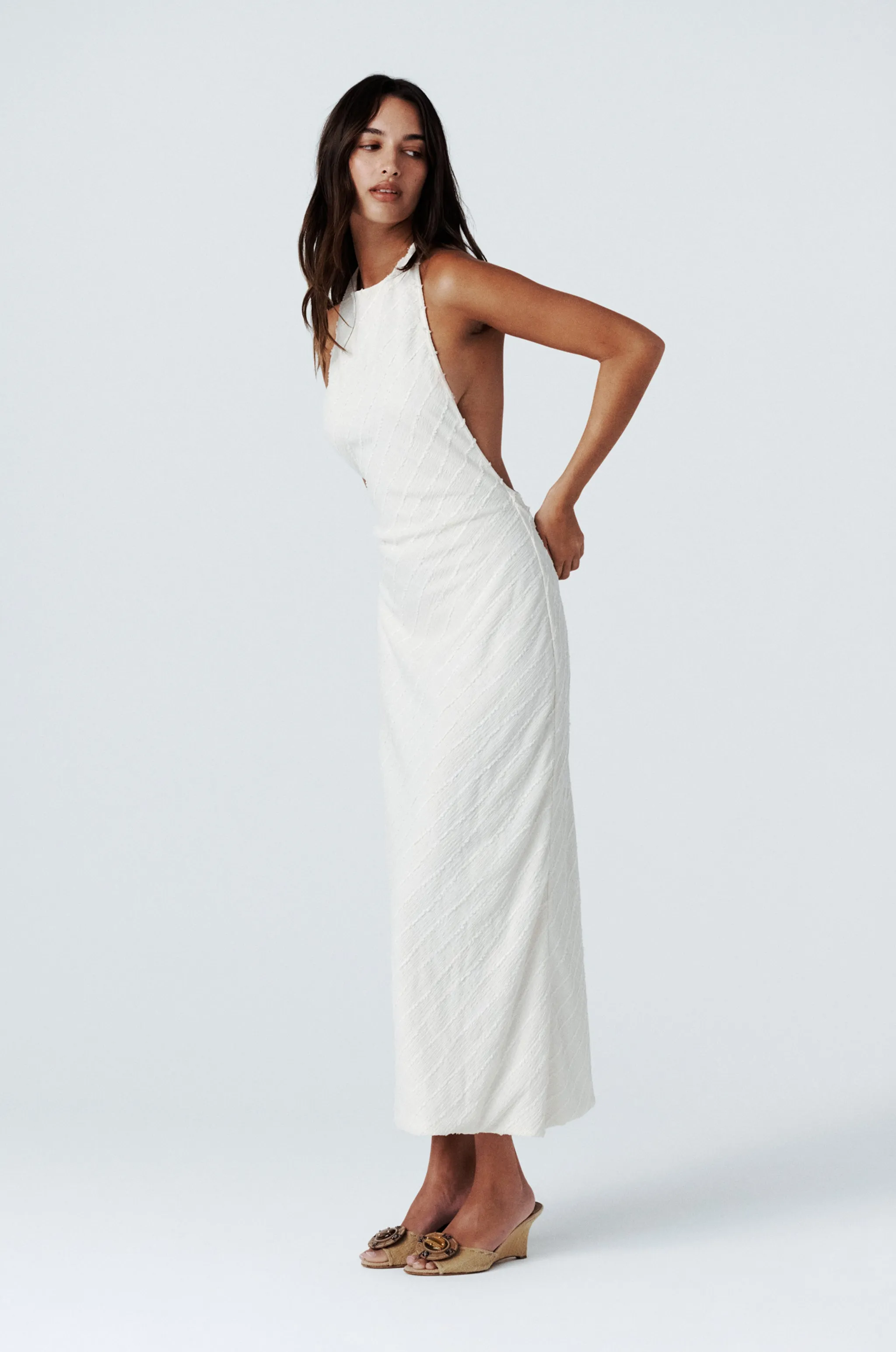 Gracie Dress | Cream sold by With Jean product image thumbnail 3