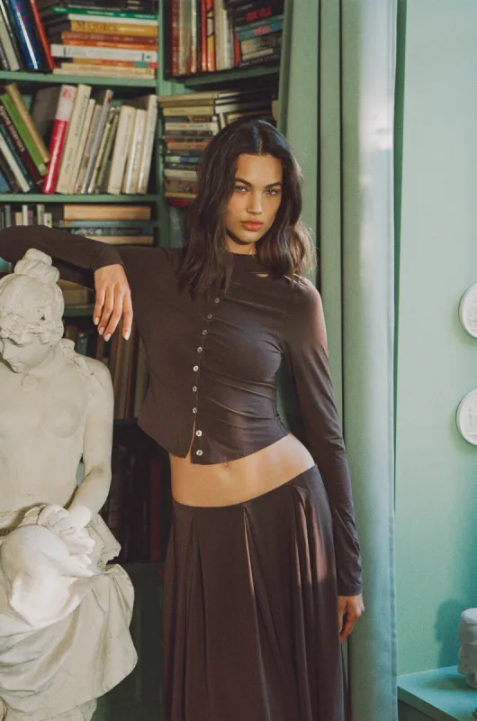 Jolie Top | Chocolate made by With Jean