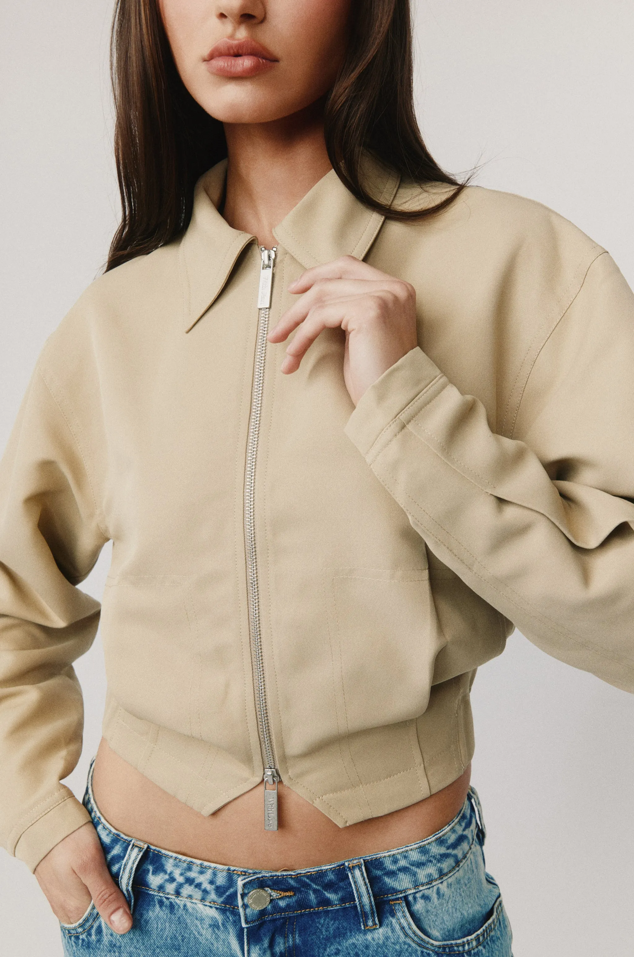 Fred Jacket | Beige | Parallel