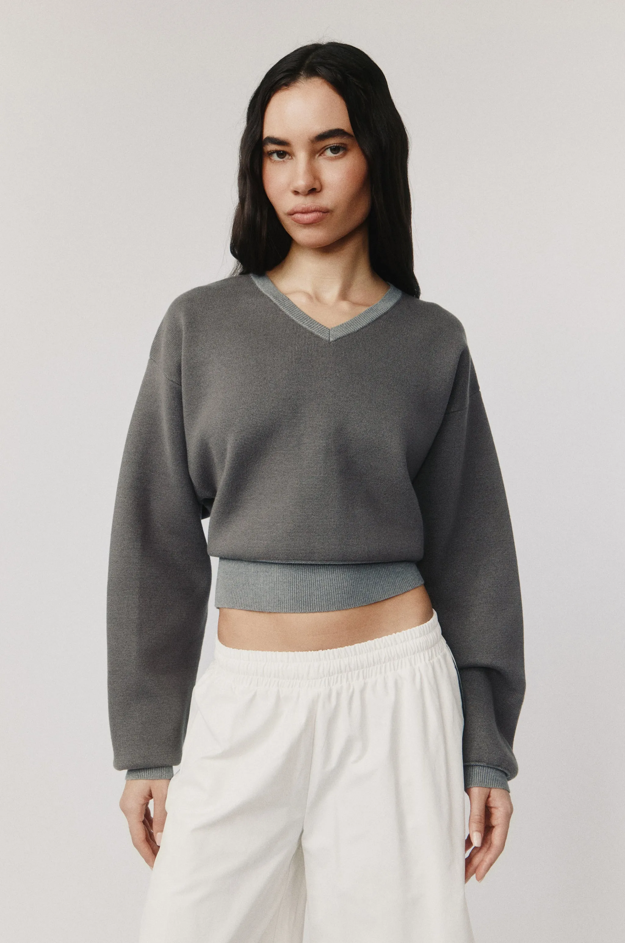 Evie Sweater | Grey sold by With Jean product image thumbnail 4