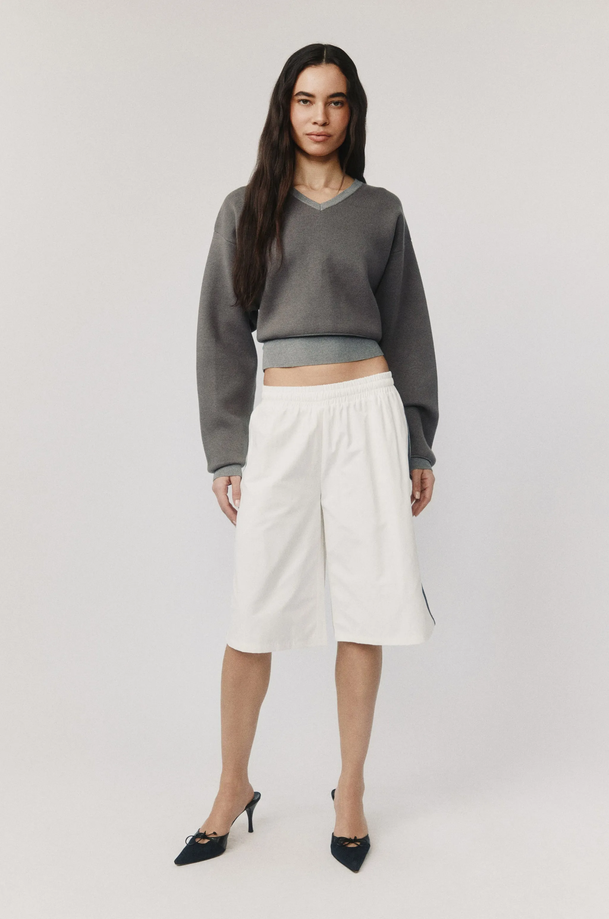 Romeo Jorts | White sold by With Jean product image thumbnail 3